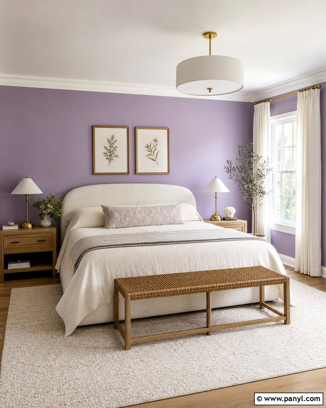 Pastel Purple Bedroom Walls - 25 Pastel Purple Wall Ideas