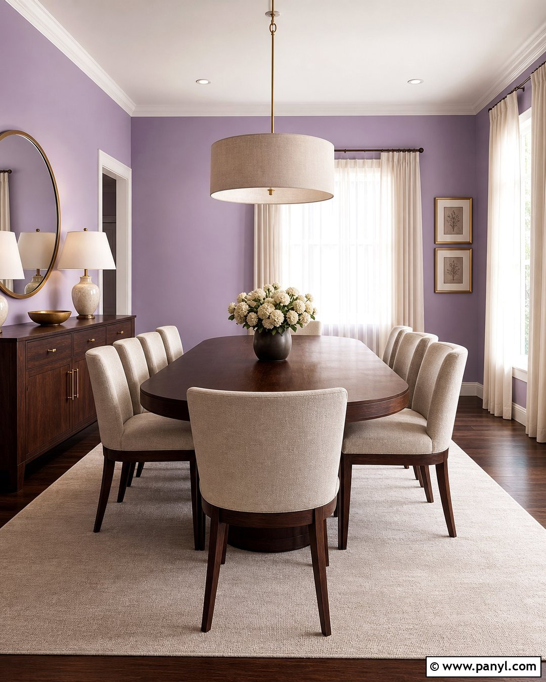Pastel Purple Dining Room Walls - 25 Pastel Purple Wall Ideas
