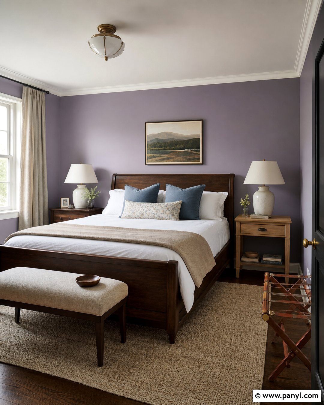 Pastel Purple Guest Bedroom Walls - 25 Pastel Purple Wall Ideas