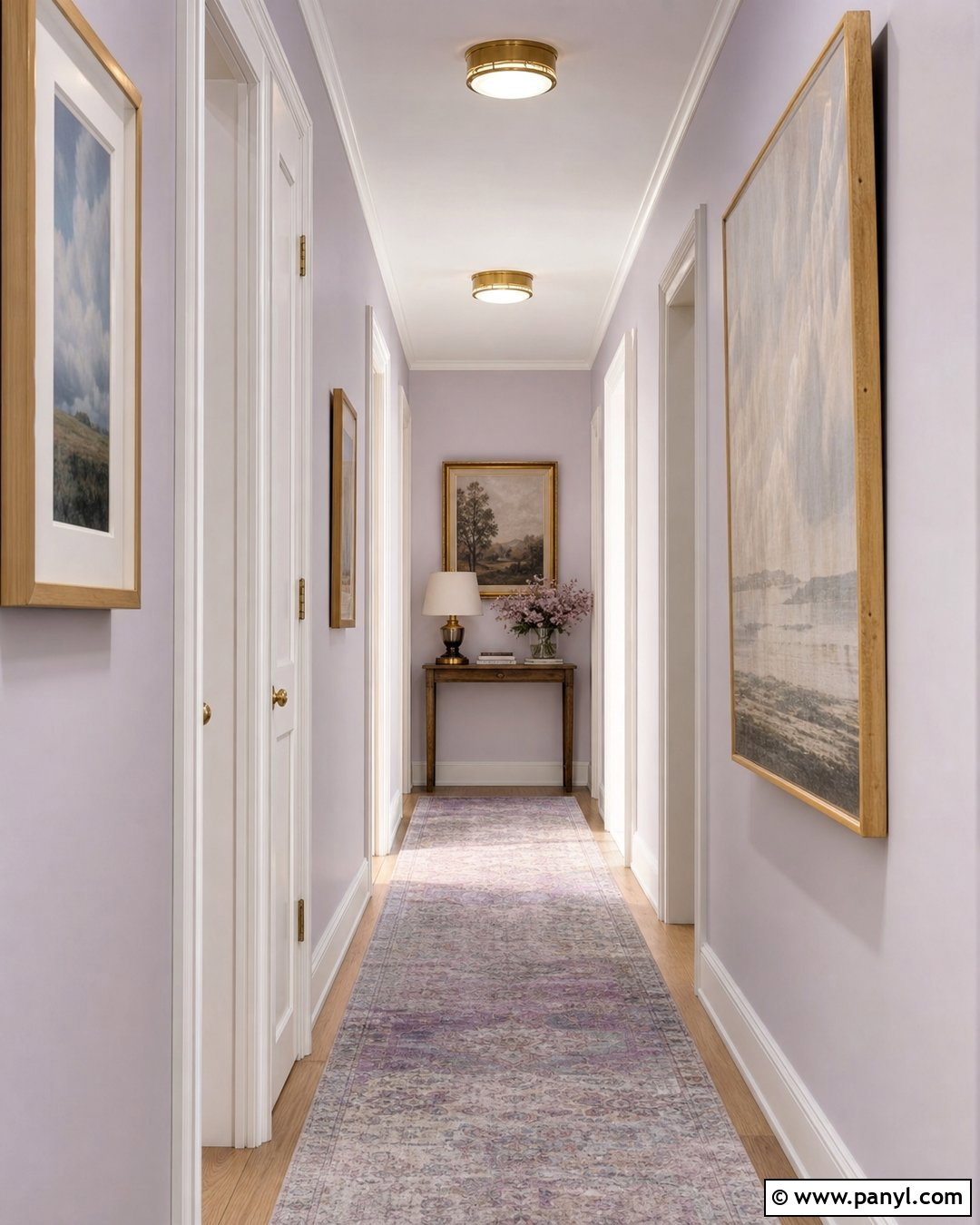 Pastel Purple Hallway Walls - 25 Pastel Purple Wall Ideas
