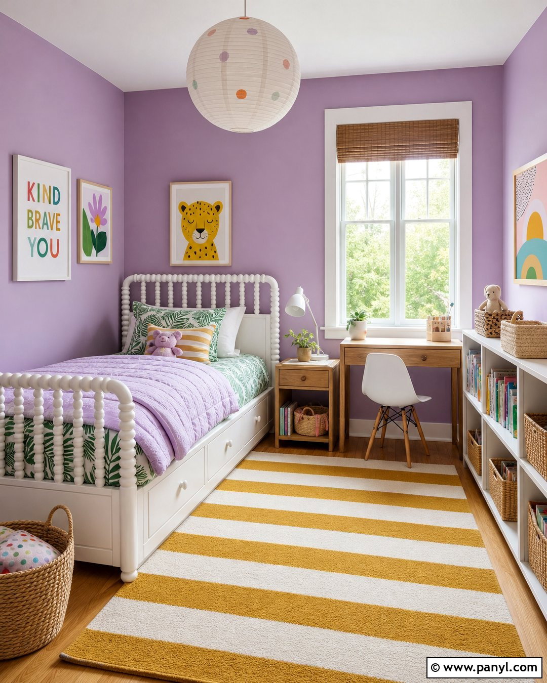 Pastel Purple Kids Bedroom Walls - 25 Pastel Purple Wall Ideas
