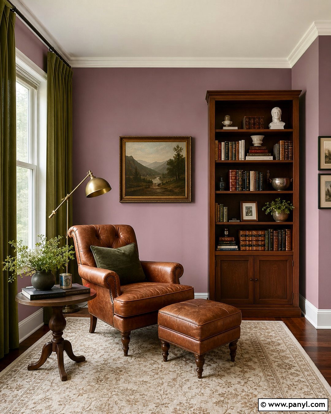 Pastel Purple Reading Room Walls - 25 Pastel Purple Wall Ideas