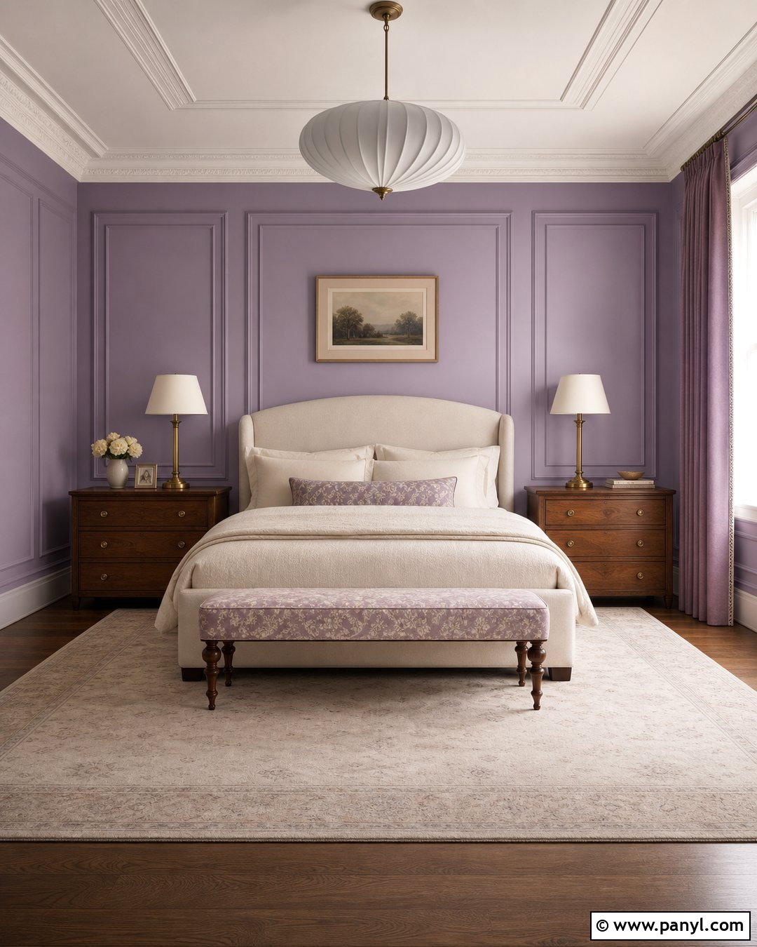 Pastel Purple Wall Molding - 25 Pastel Purple Wall Ideas
