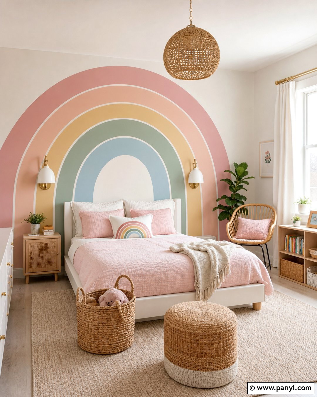 25 Girls Room Paint Ideas Accent Walls for a Dreamy Makeover