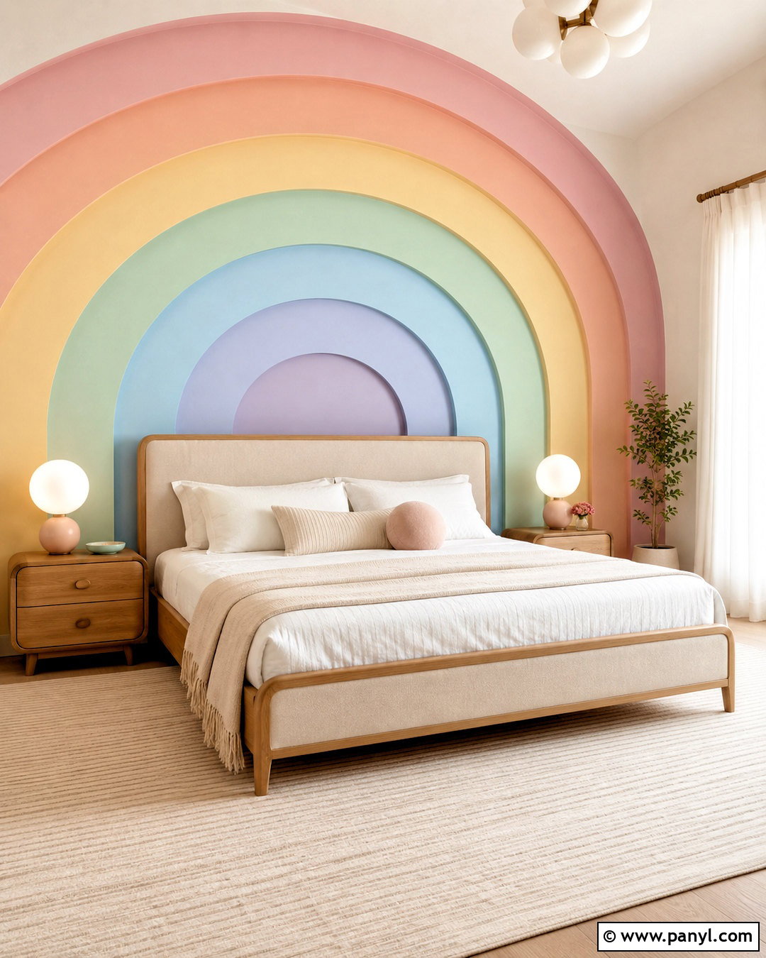 Pastel Rainbow Bedroom - 20 pastel rainbow room ideas