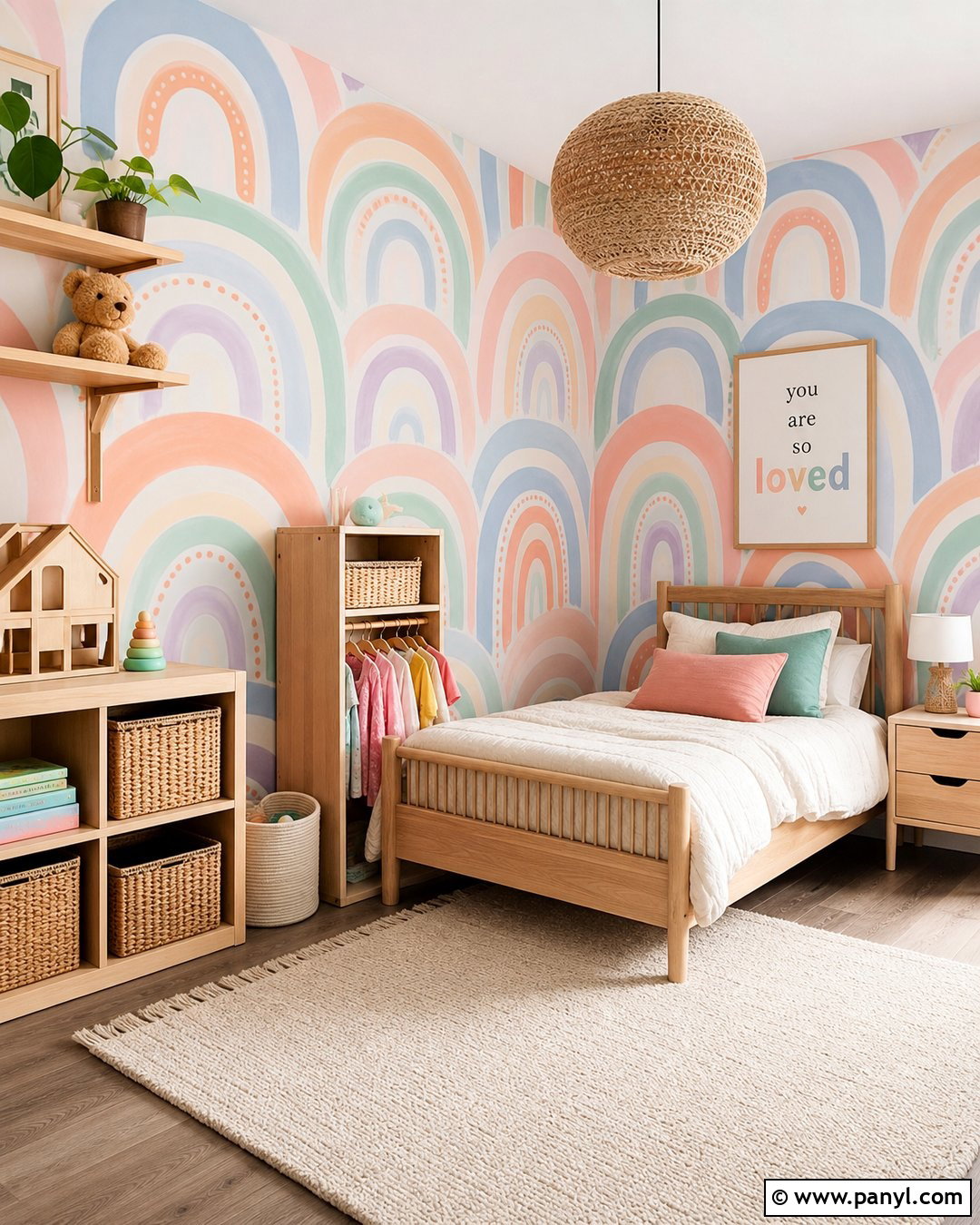 Pastel Rainbow Wallpaper - 40 Wallpaper Colour Ideas