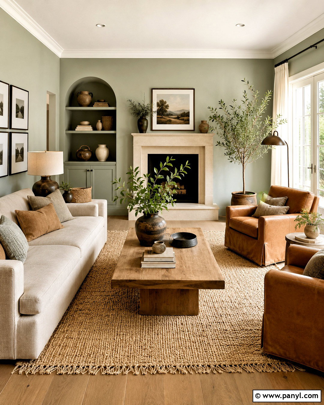 Pastel Sage Green Living Room - 20 living room pastel colors