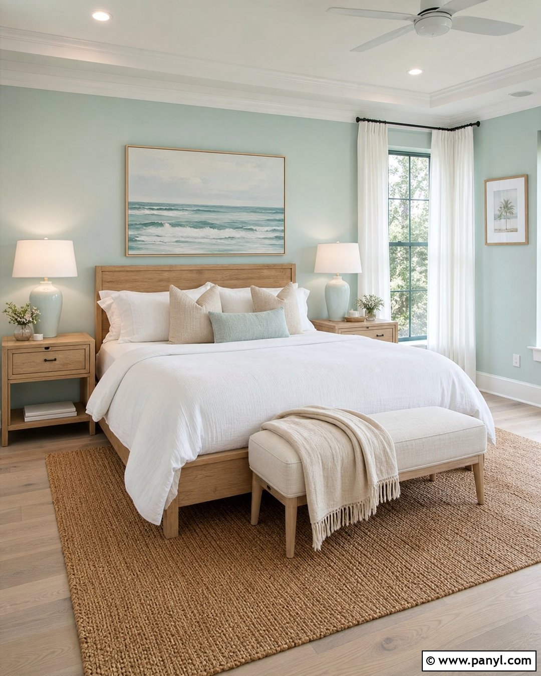 Pastel Seafoam Green Bedroom - 25 Pastel Green Wall Paint Ideas