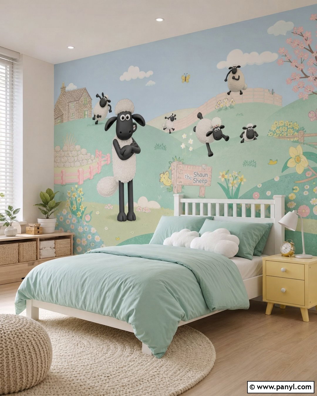 Pastel Shaun The Sheep Wallpaper Bedroom - 25 Shun The Sheep Wallpaper Ideas