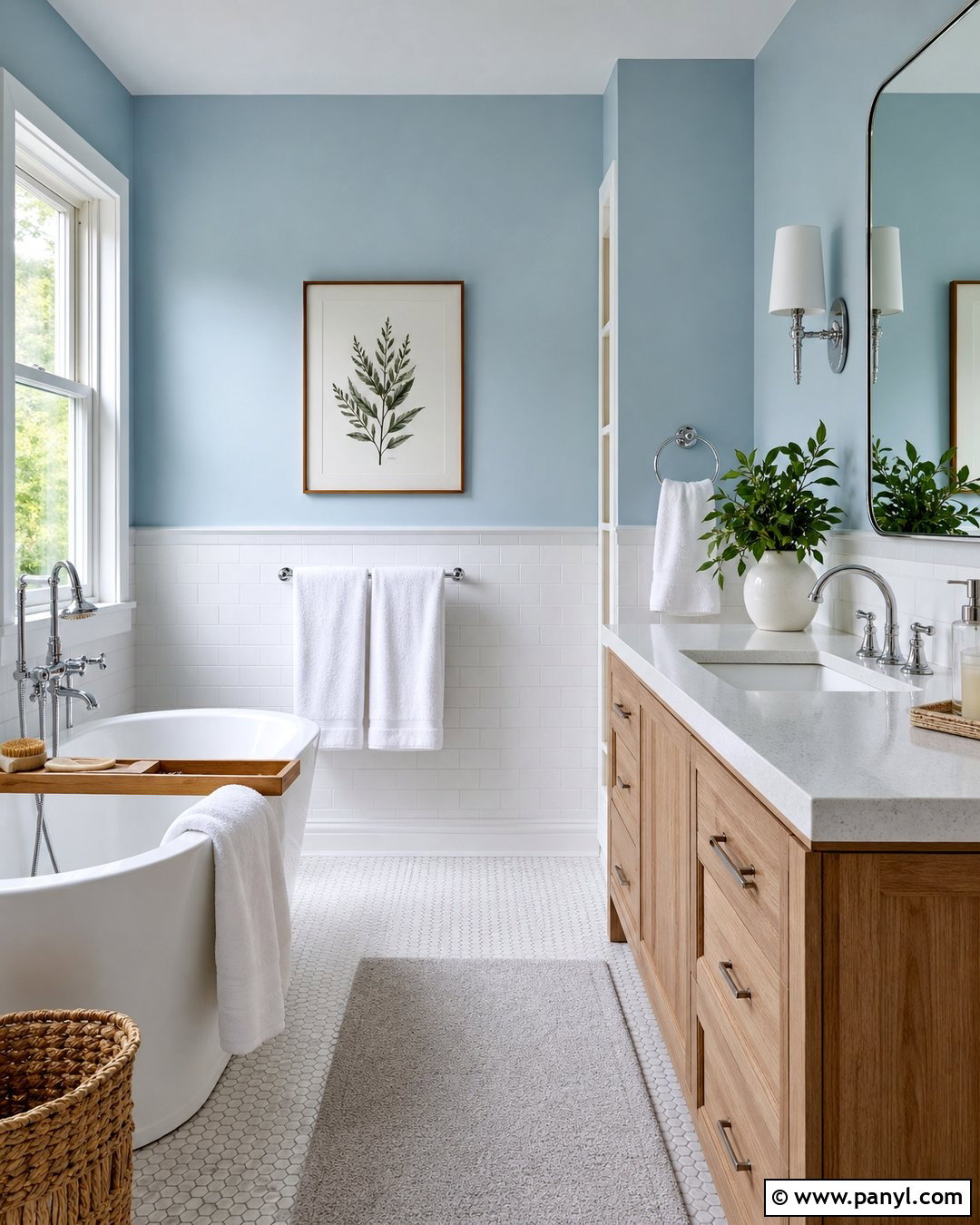 Pastel Sky Blue Bathroom - 30 pastel wall paint ideas