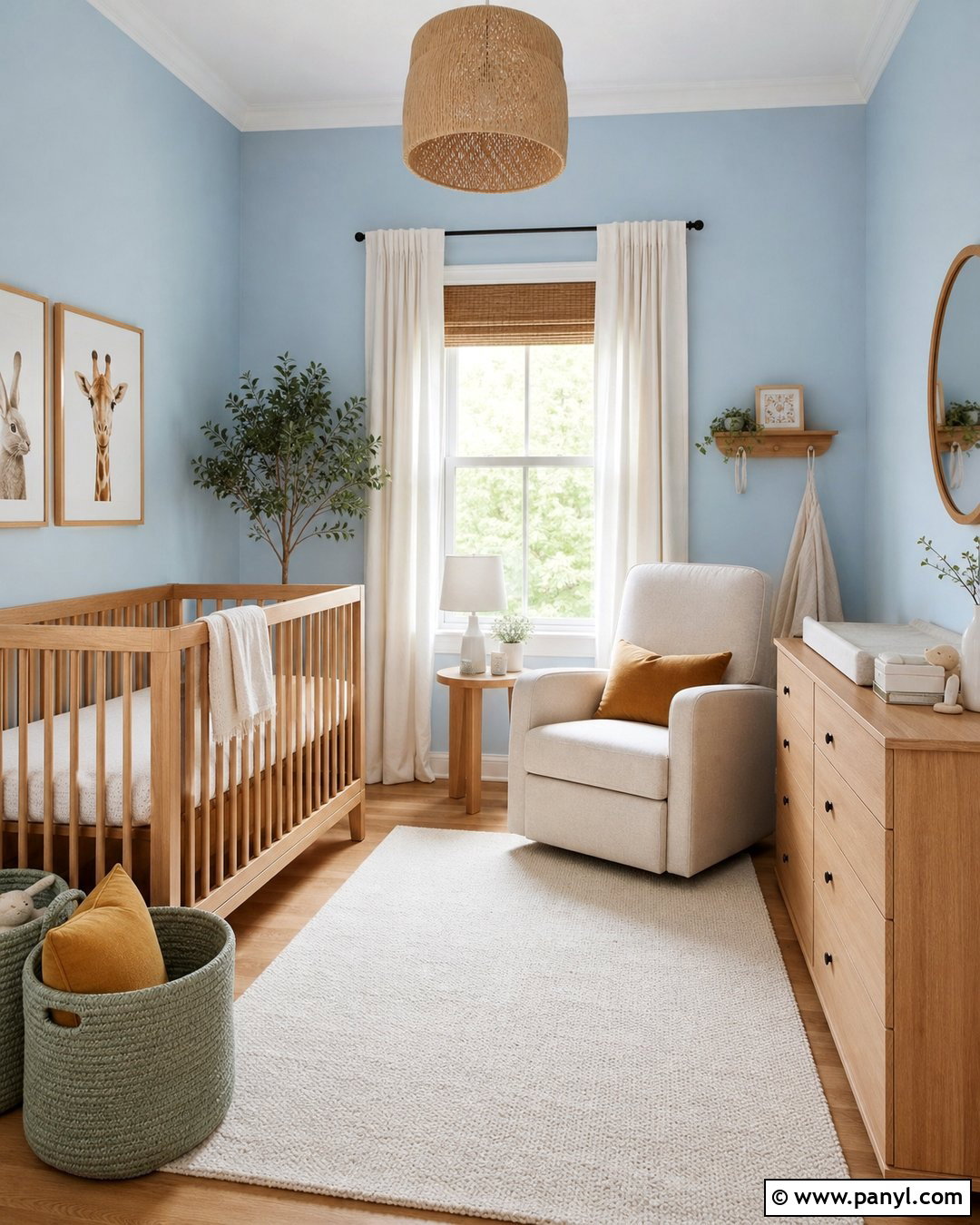 Pastel Sky Blue Nursery - 35 Pastel Wall Color Ideas