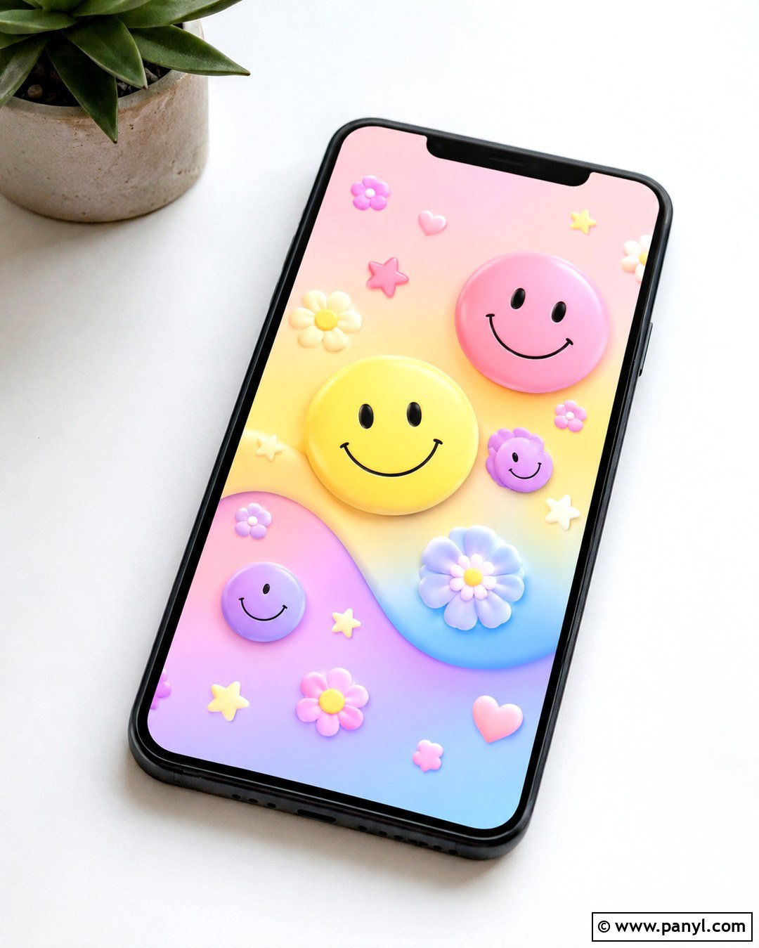 Pastel Smiley Face Wallpaper - 20 Smile And Be Happy Wallpaper Ideas