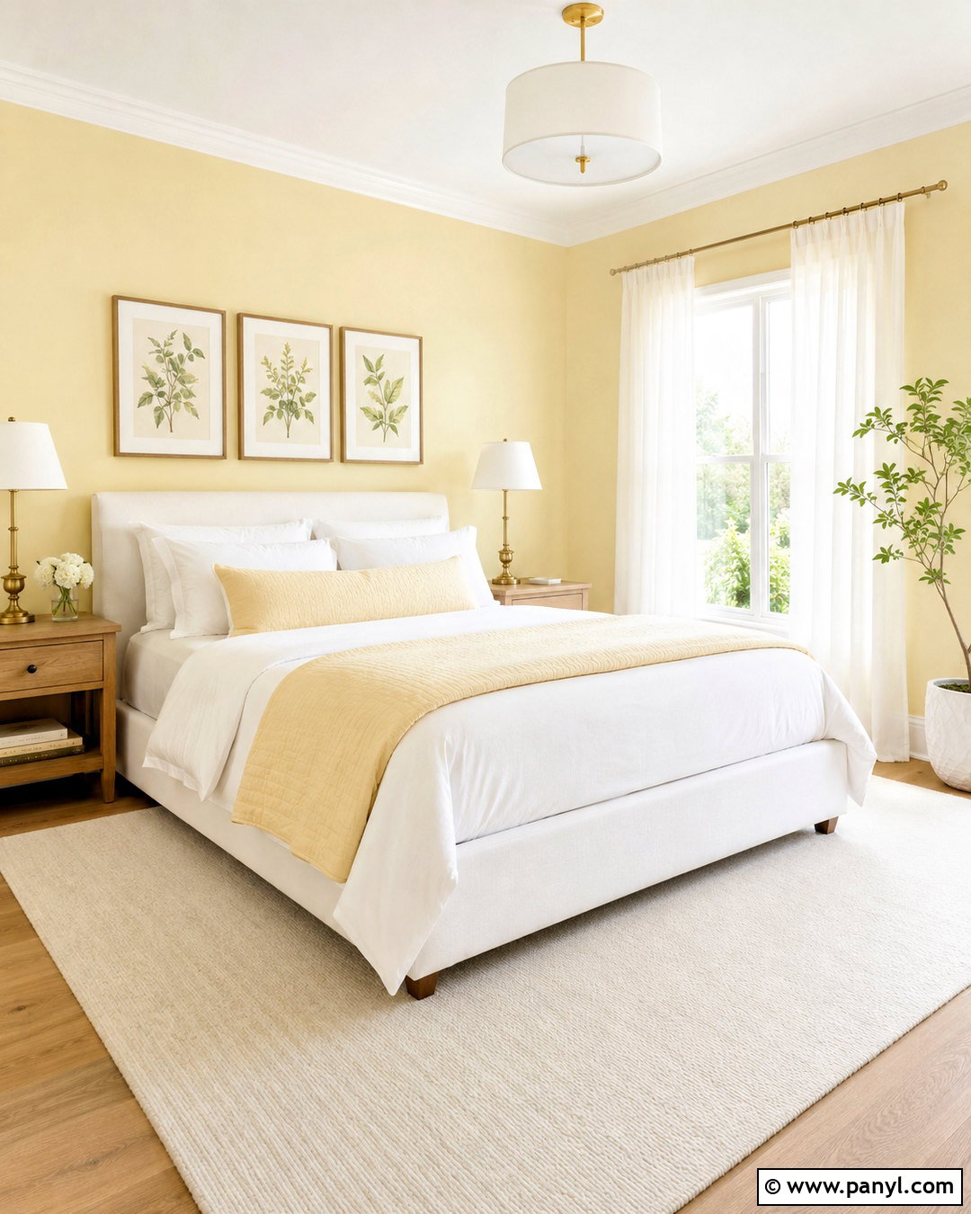 Pastel Yellow And White Bedroom - 20 pastel yellow room aesthetic ideas