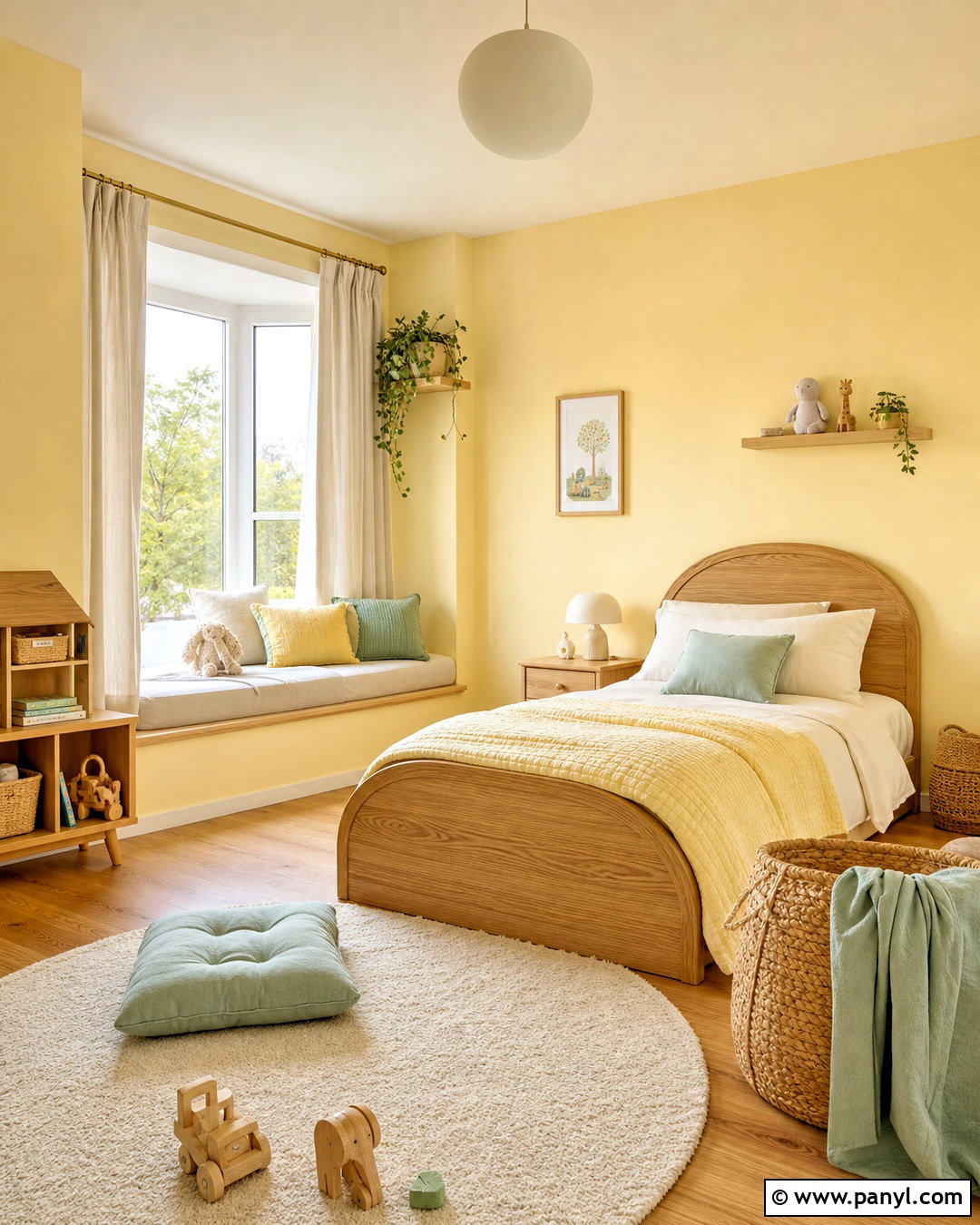 Pastel Yellow Childrens Bedroom - 20 yellow childrens bedroom ideas