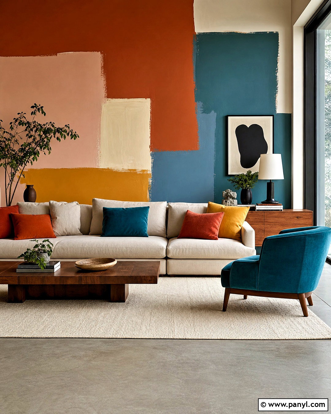 Patchwork Wall Paint - 20 funky wall paint ideas