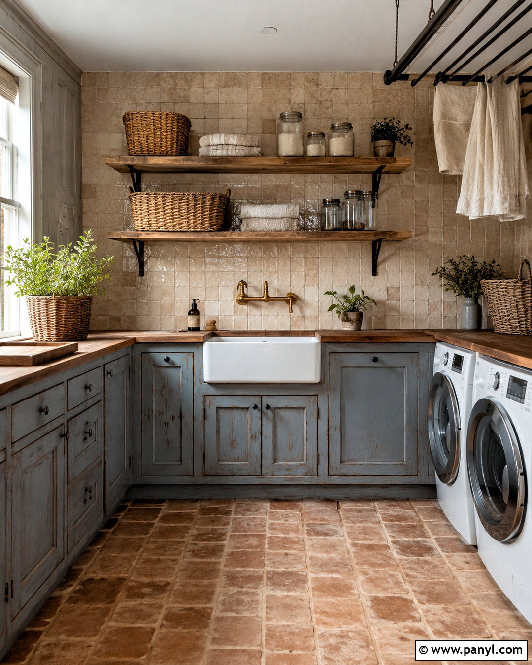 Patina Laundry Room - 20 patina style ideas
