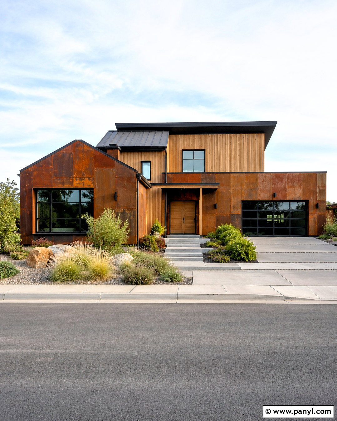 Patina Metal Exterior Siding - 20 patina metal ideas