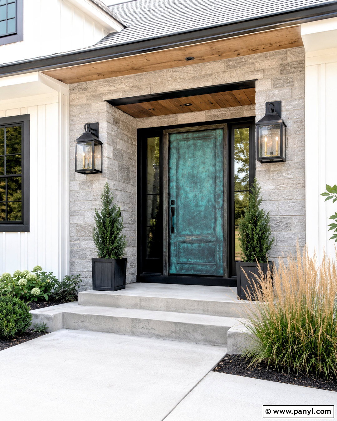 Patina Metal Front Door - 20 patina metal ideas