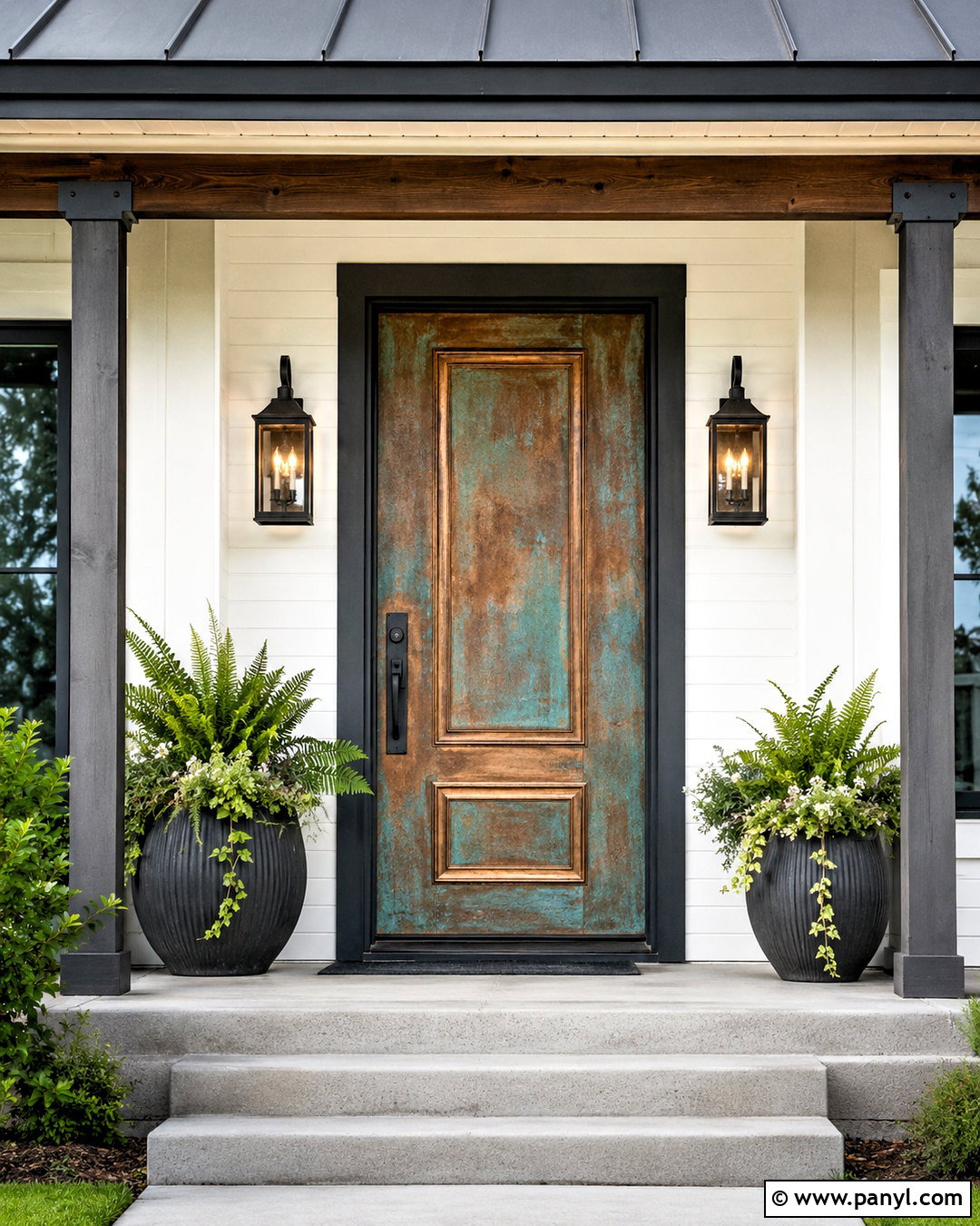 Patina Paint Front Door - 20 patina paint ideas