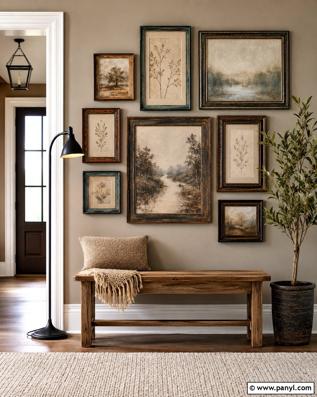 Patina Paint Gallery Wall - 20 patina paint ideas