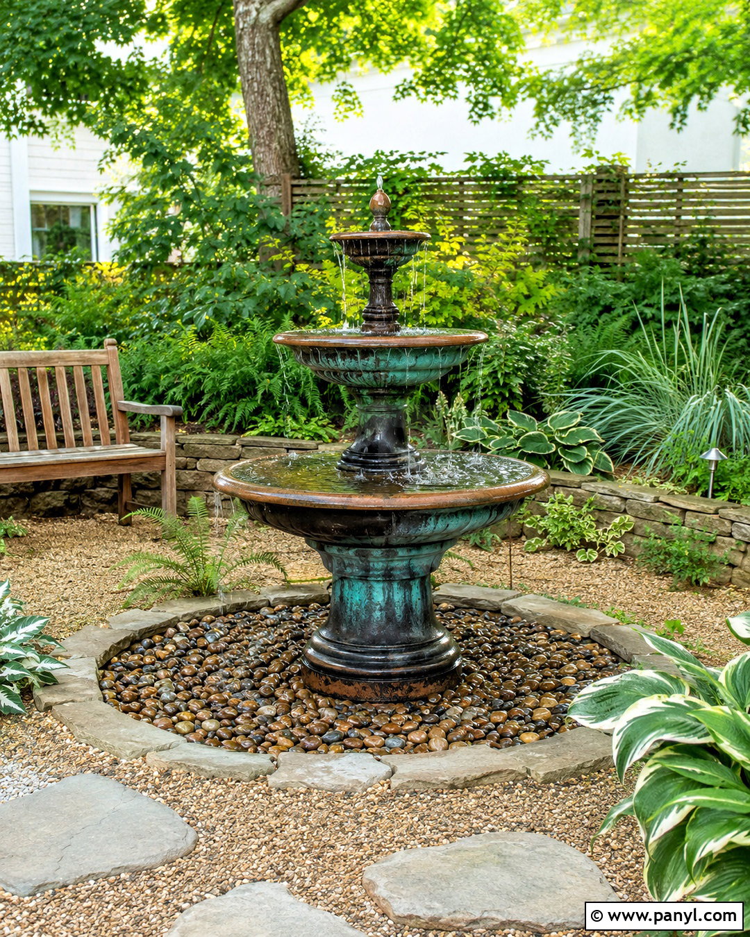 Patina Paint Outdoor Fountain - 20 patina paint ideas