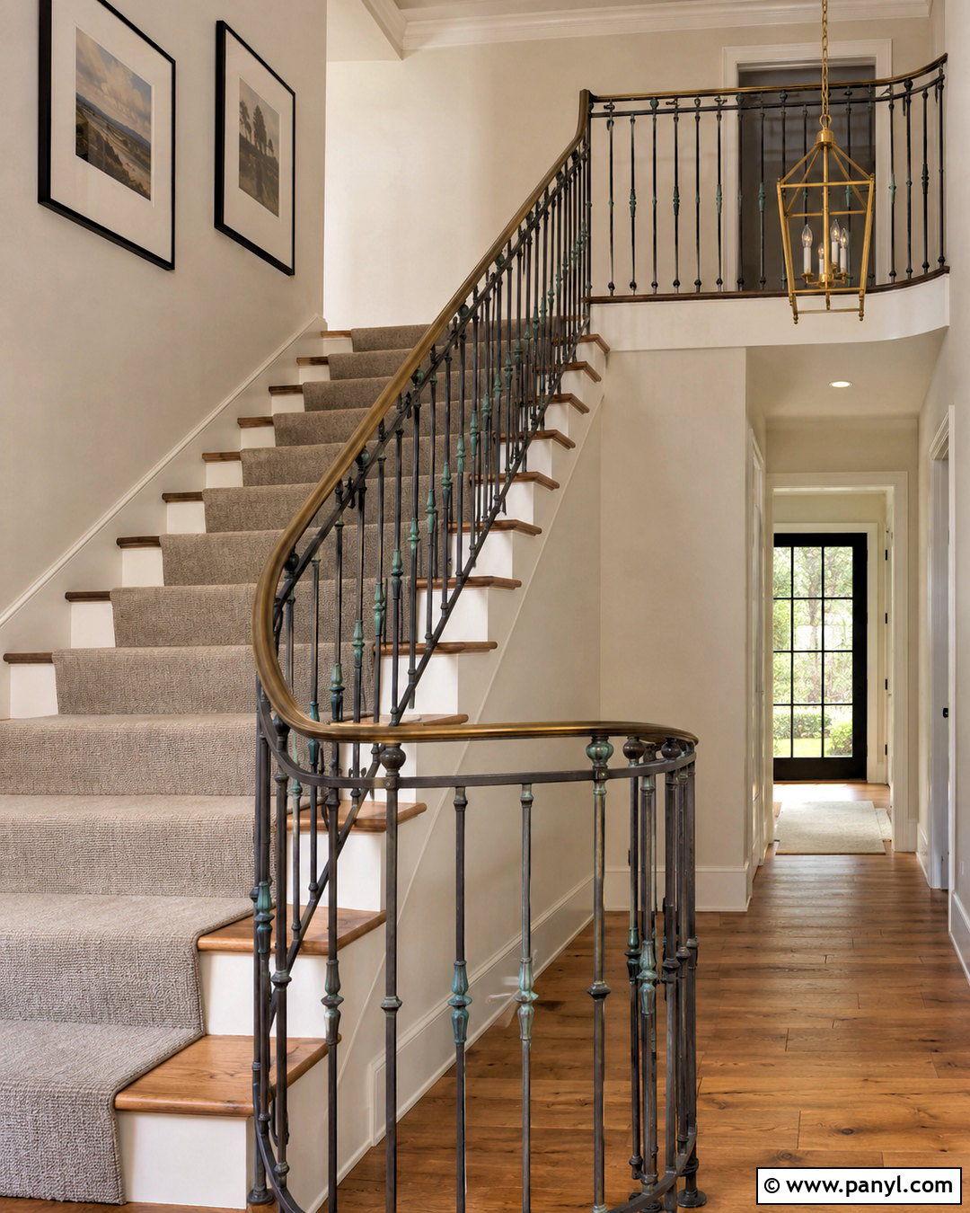 Patina Paint Stair Railing - 20 patina paint ideas