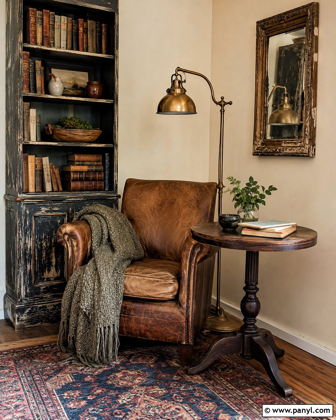 Patina Reading Nook - 20 patina style ideas