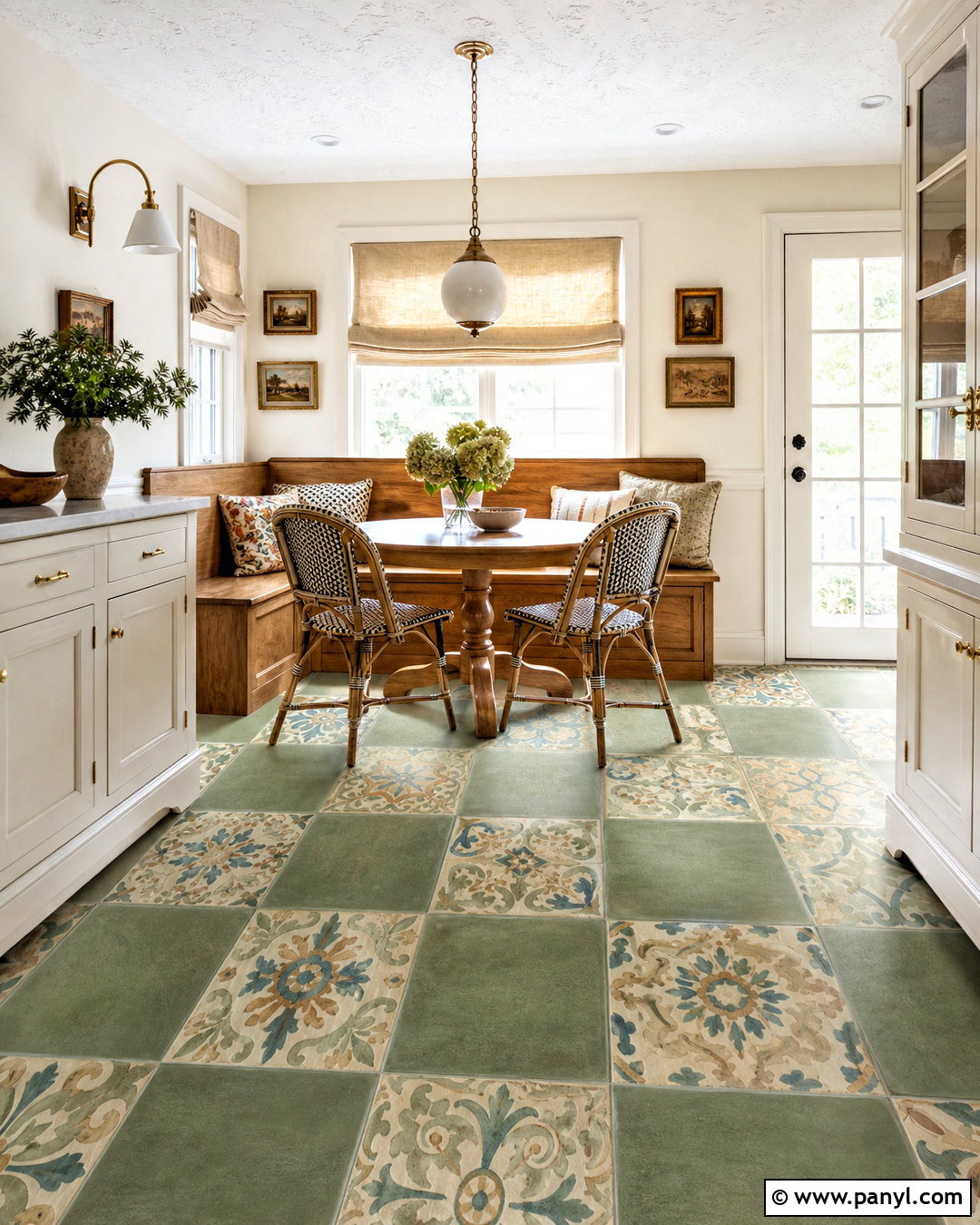 Pattern Spliced Tile Floor - 20 flooring pattern design tiles