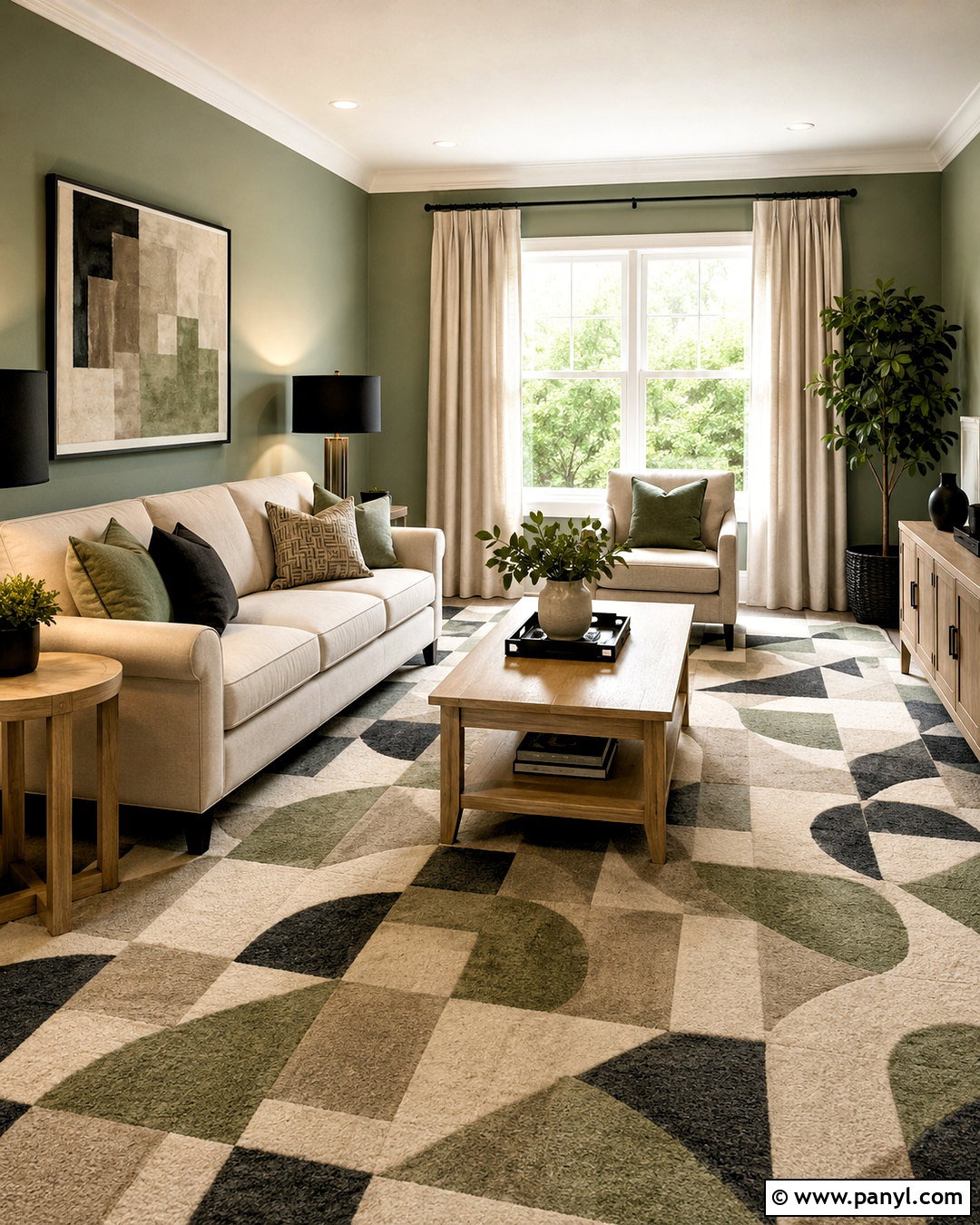 Patterned Carpet With Green Walls - 20 What Color Carpet Goes With Green Walls