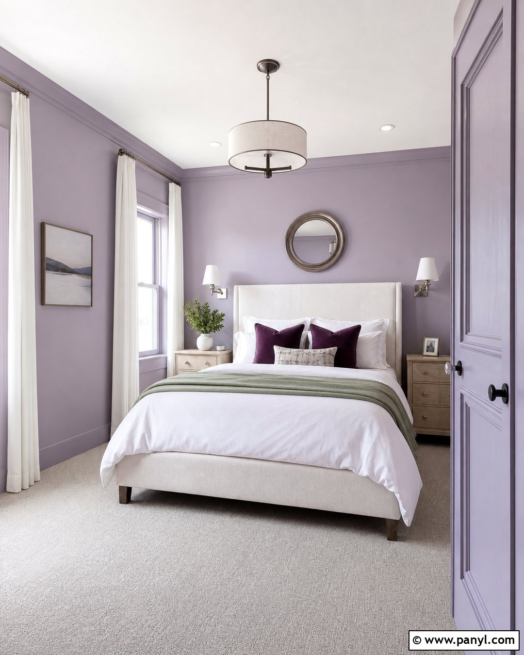 Peaceful Lilac Wall Color - 30 Trending Wall Colors For 2027