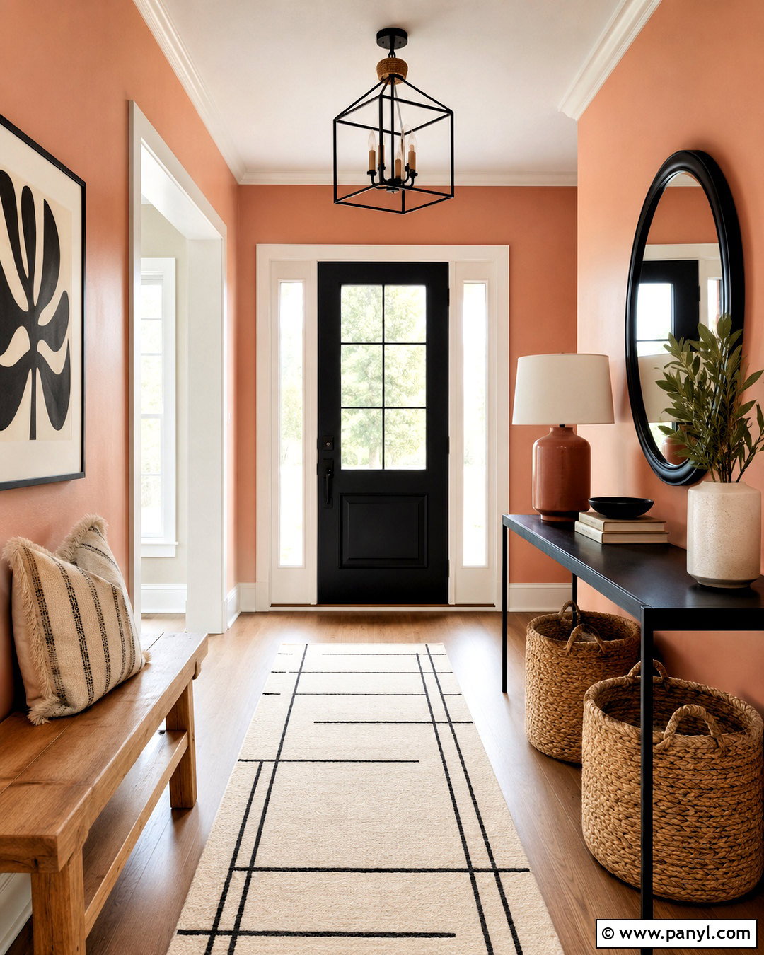 Peach And Black - 20 colors that go with peach ideas