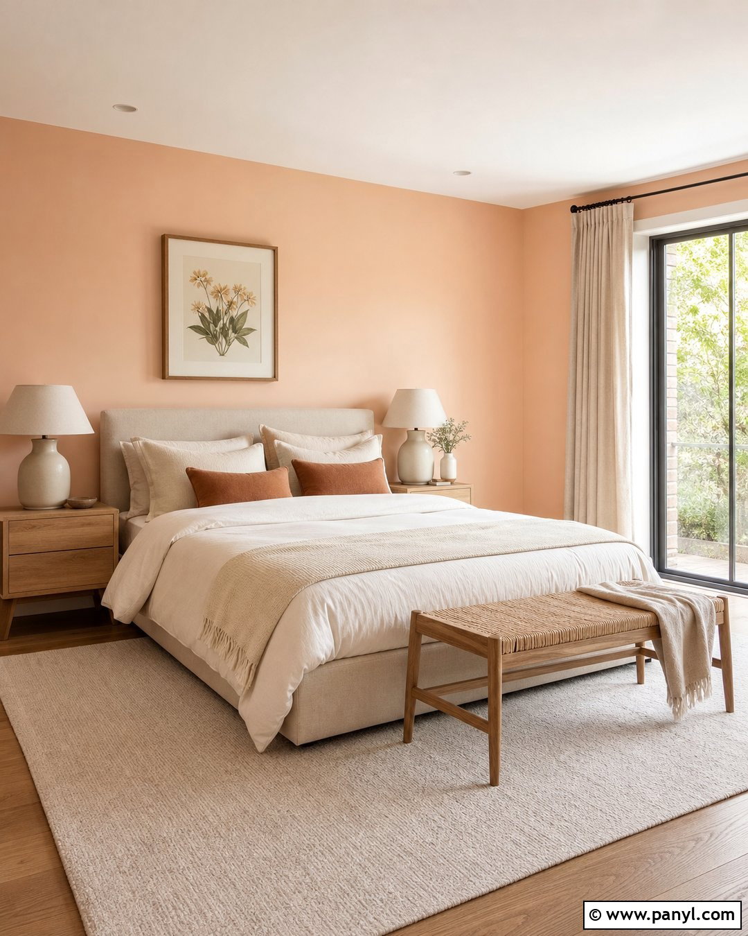 Peach And Cream Bedroom Walls - 25 Peachy Wall Color Ideas