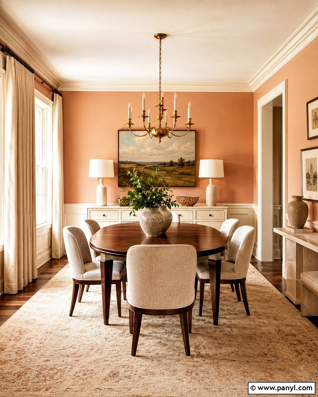 Peach And Cream Dining Room - 20 peach dining room ideas