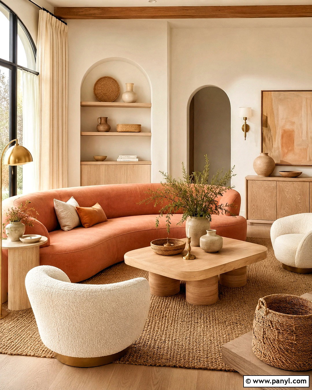 Peach And Cream - 20 colors that go with peach ideas