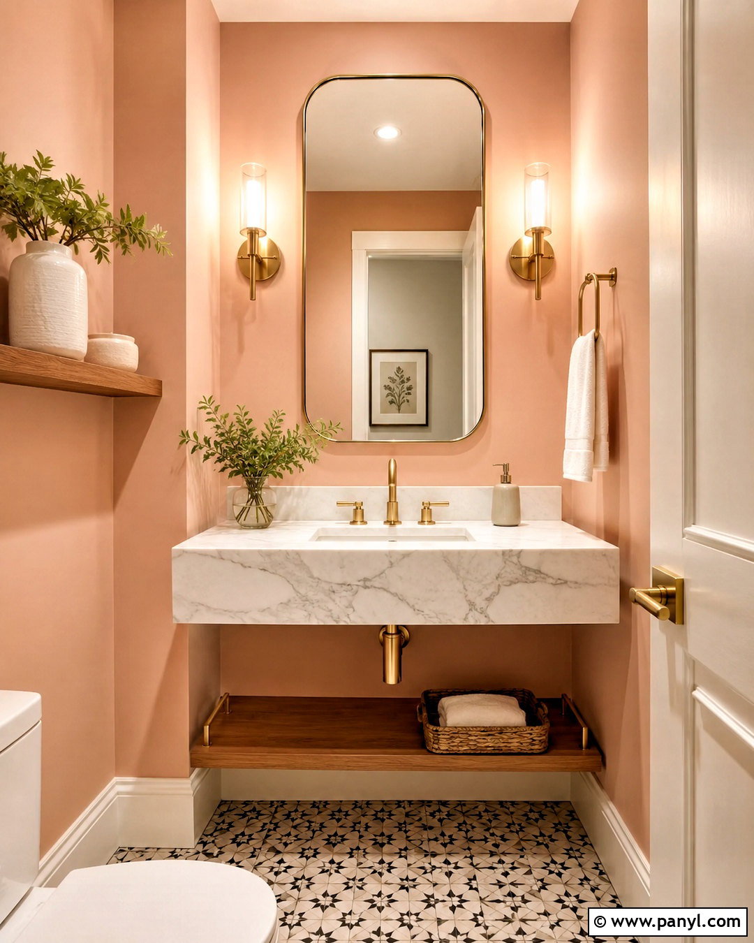 Peach And Gold - 20 colors that go with peach ideas