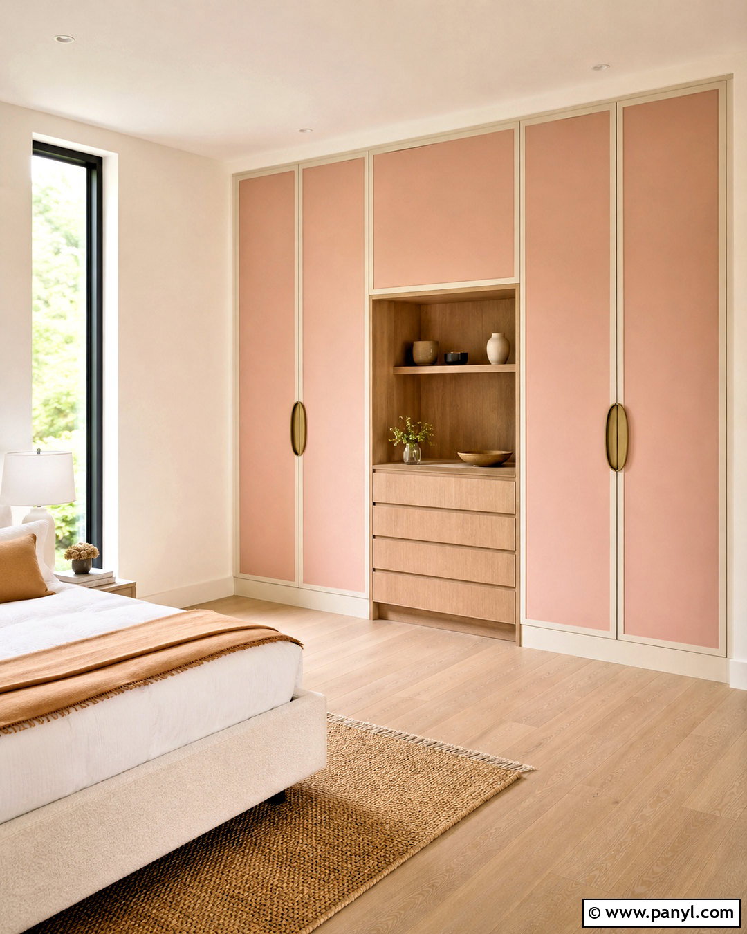 Peach And Ivory Wardrobe - 20 colour coordinated wardrobe ideas