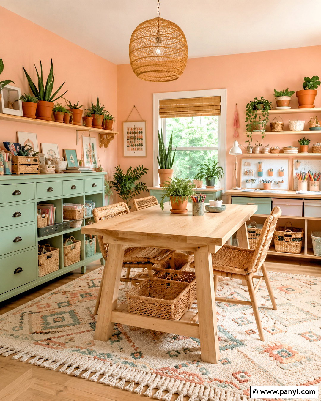 Peach And Mint Boho Color Palette - 20 boho colour palette ideas