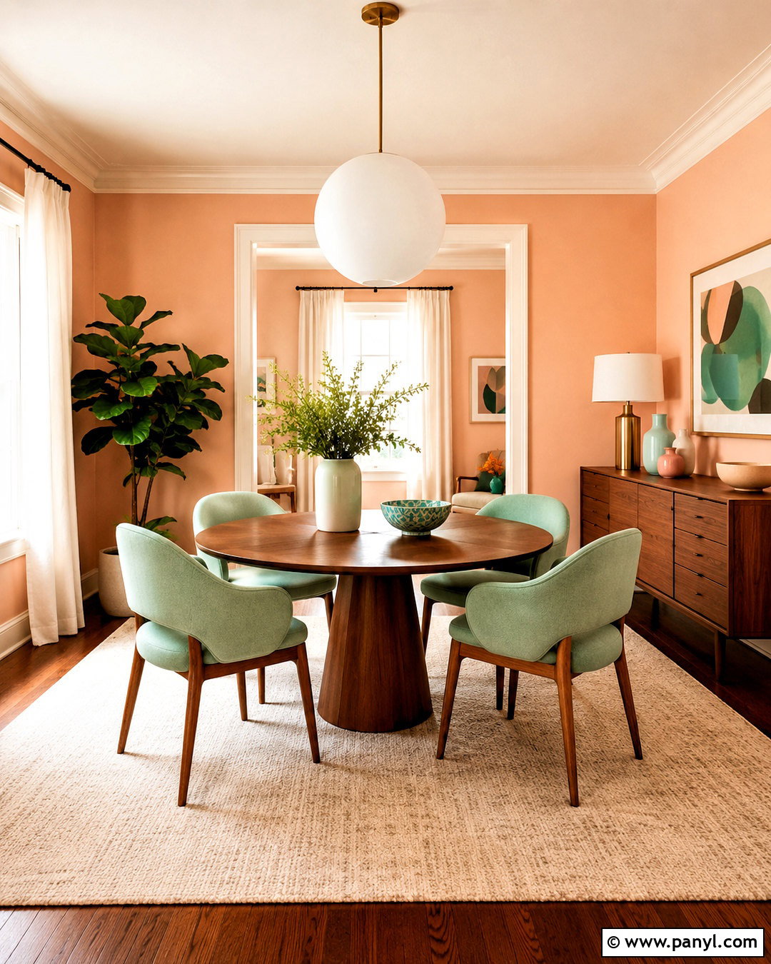 Peach And Mint Green Pastel Color Palette - 20 pastel color palette ideas