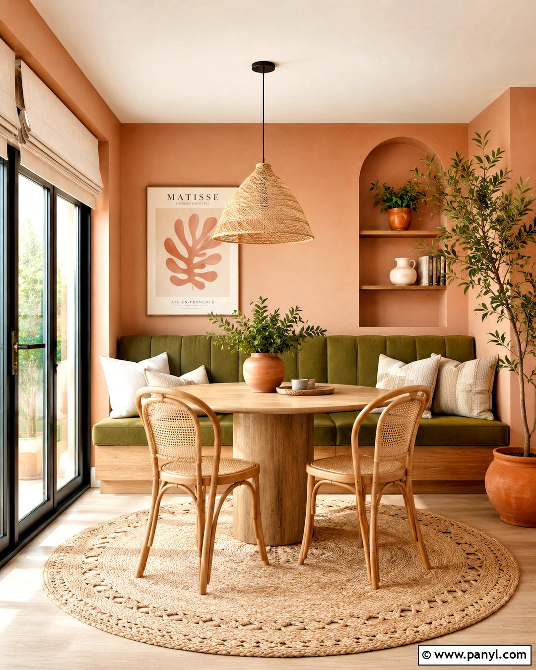 Peach And Moss Modern Boho Color Palette - 20 modern boho color palette ideas