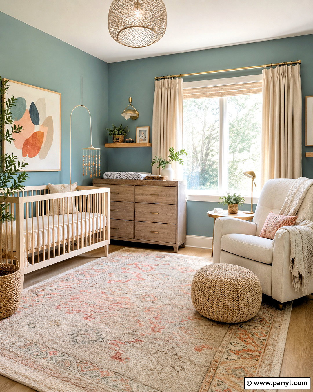 Peach And Sage Green Nursery - 20 nursery color scheme ideas