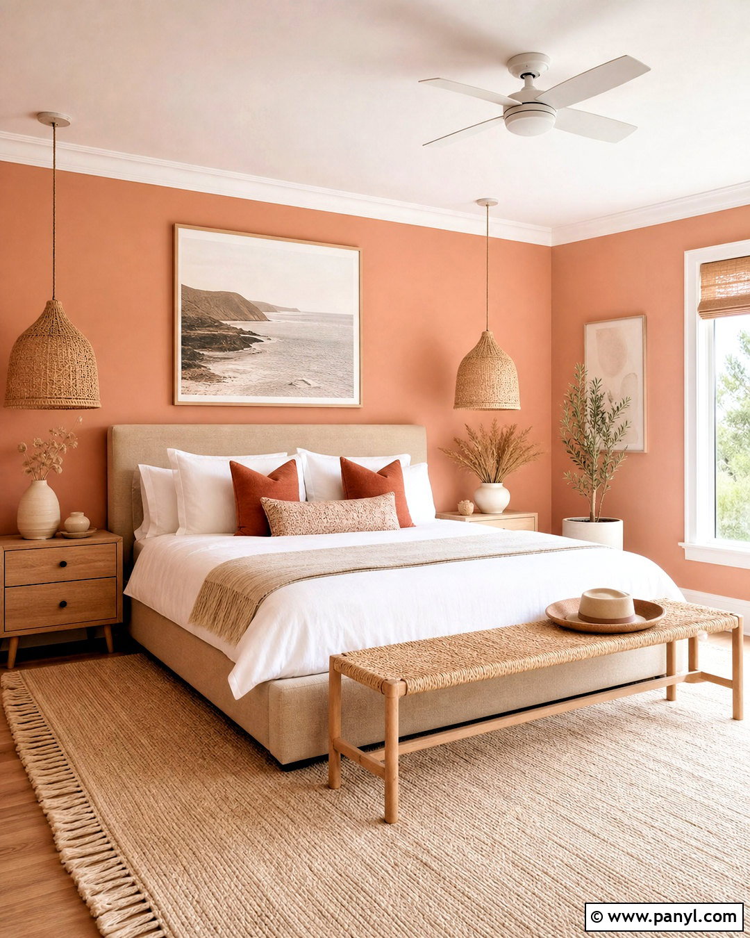Peach And Sand Room Colour Combination - 20 room colour combination ideas