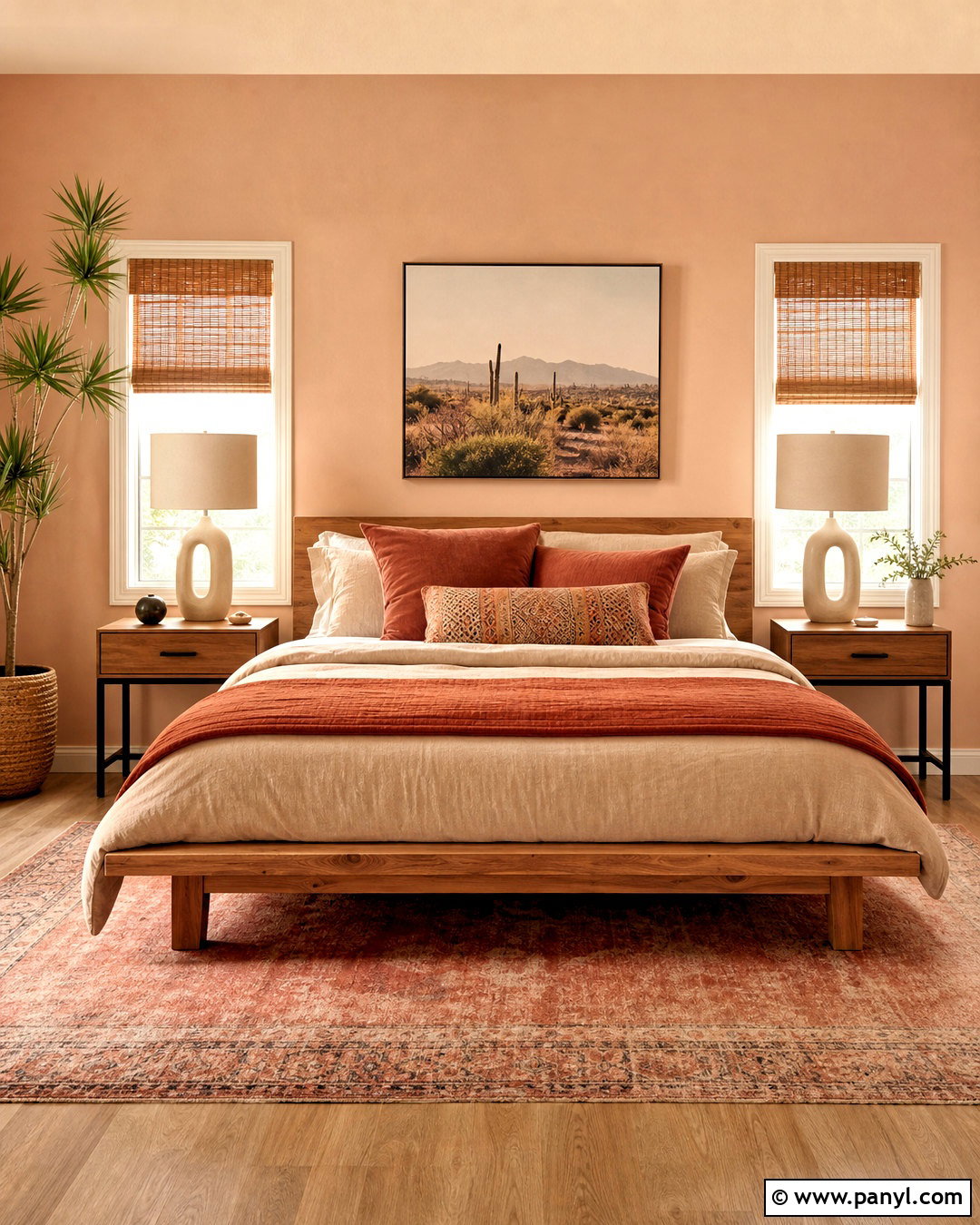 Peach And Terracotta Bedroom - 20 peach color bedroom ideas