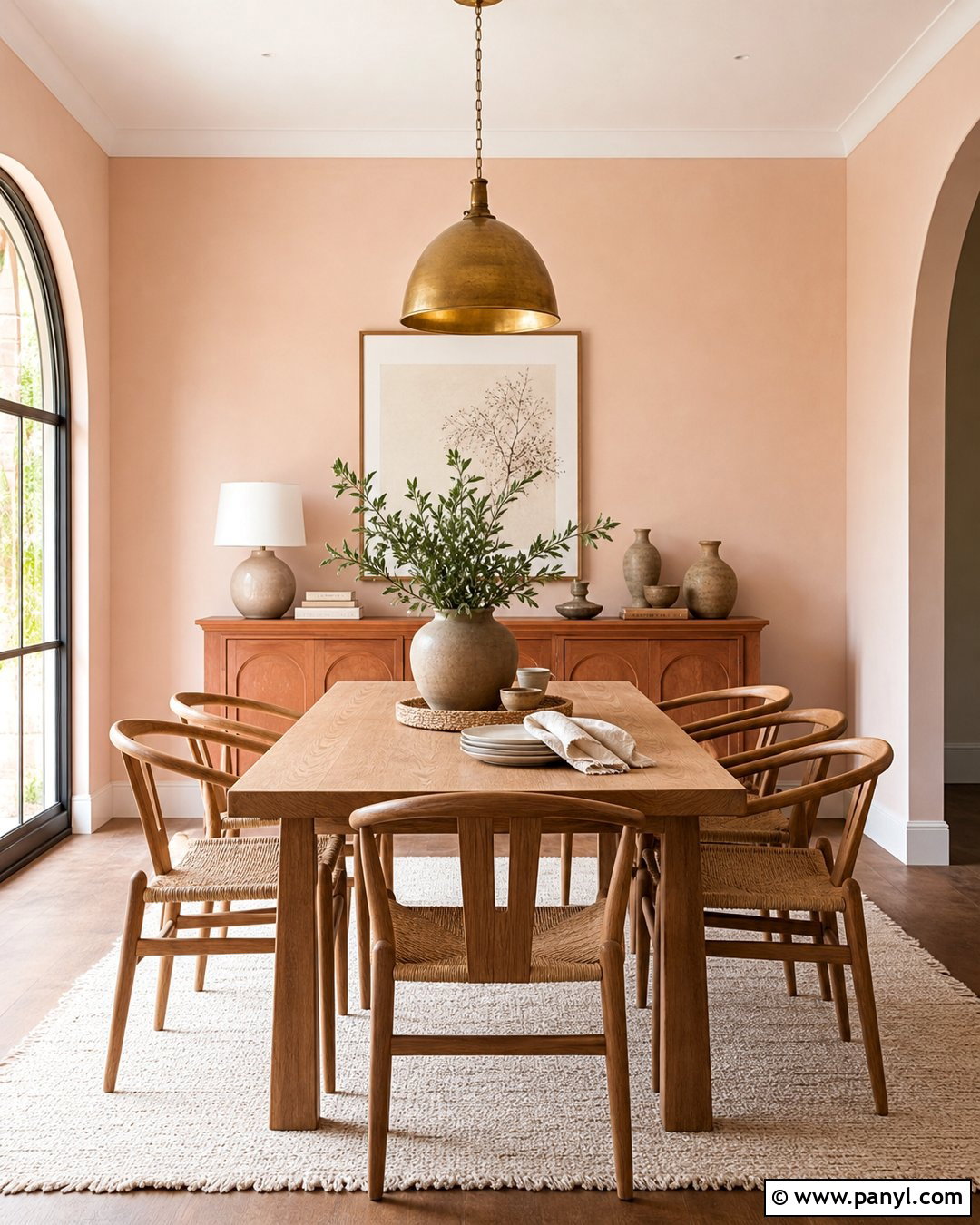 Peach And Terracotta Dining Room Walls - 25 Peachy Wall Color Ideas