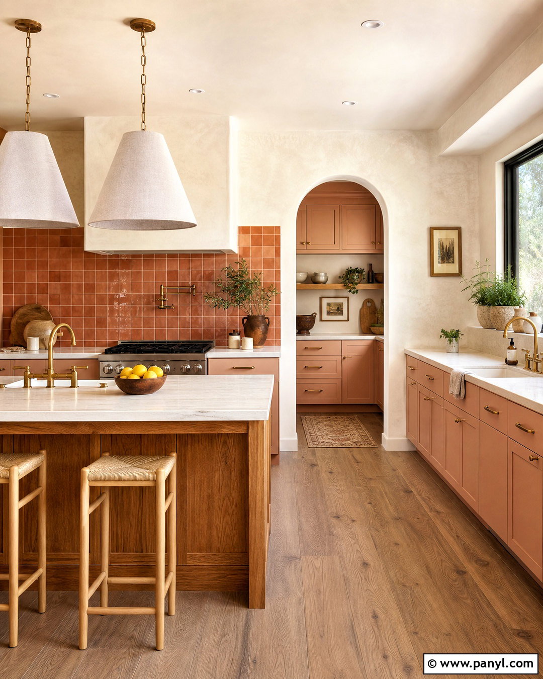 Peach And Terracotta Kitchen - 20 peach room ideas