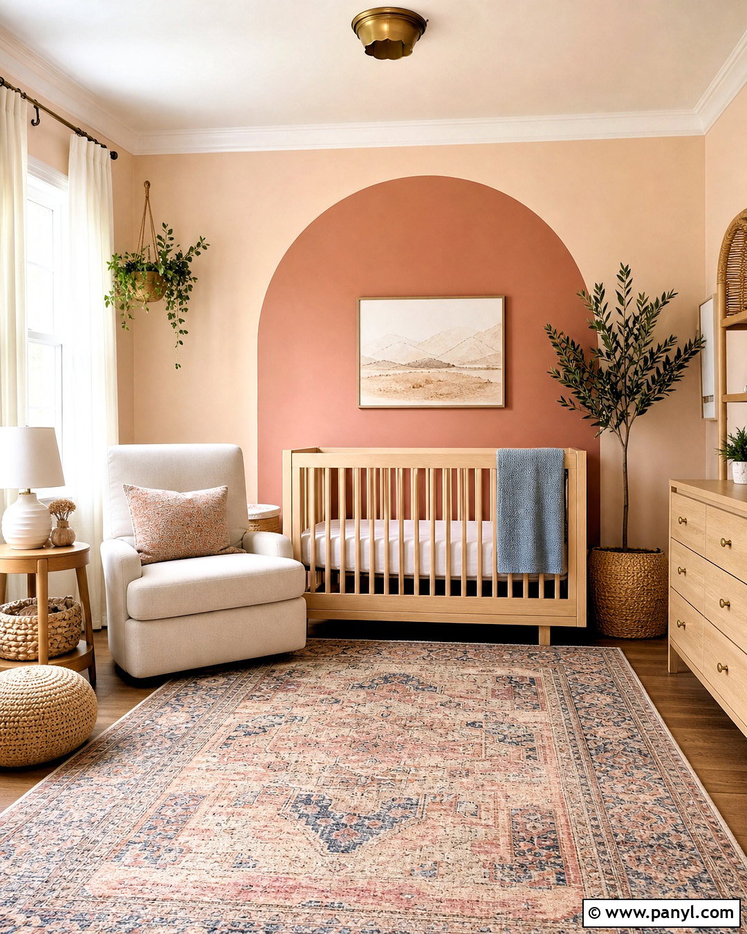 Peach And Terracotta Nursery Paint Scheme - 20 indoor paint colors schemes