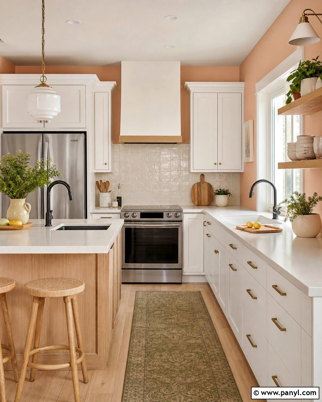 25 Peachy Wall Color Ideas for Warm and Inviting Modern Rooms