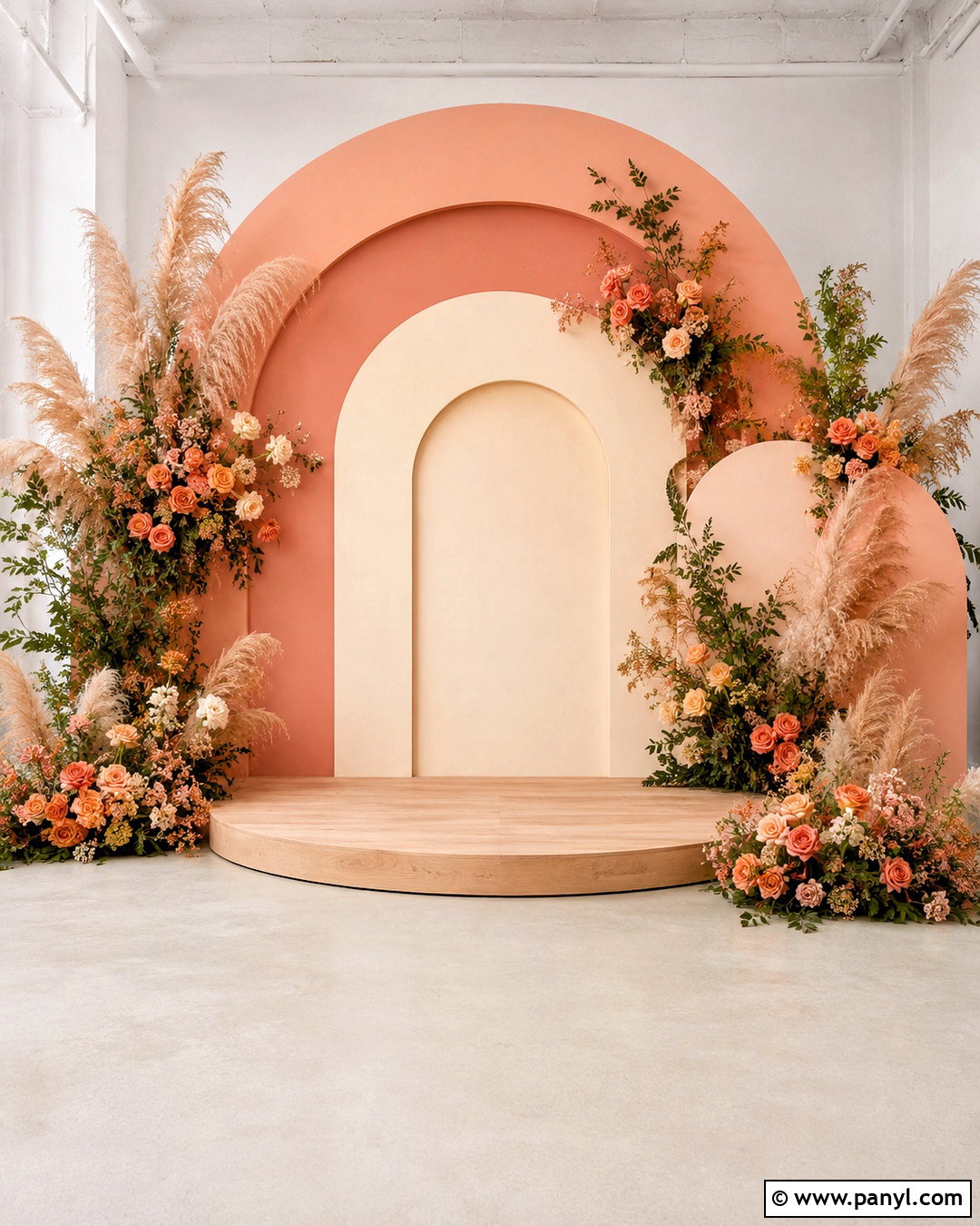 Peach Arch Background - 20 peachy background ideas