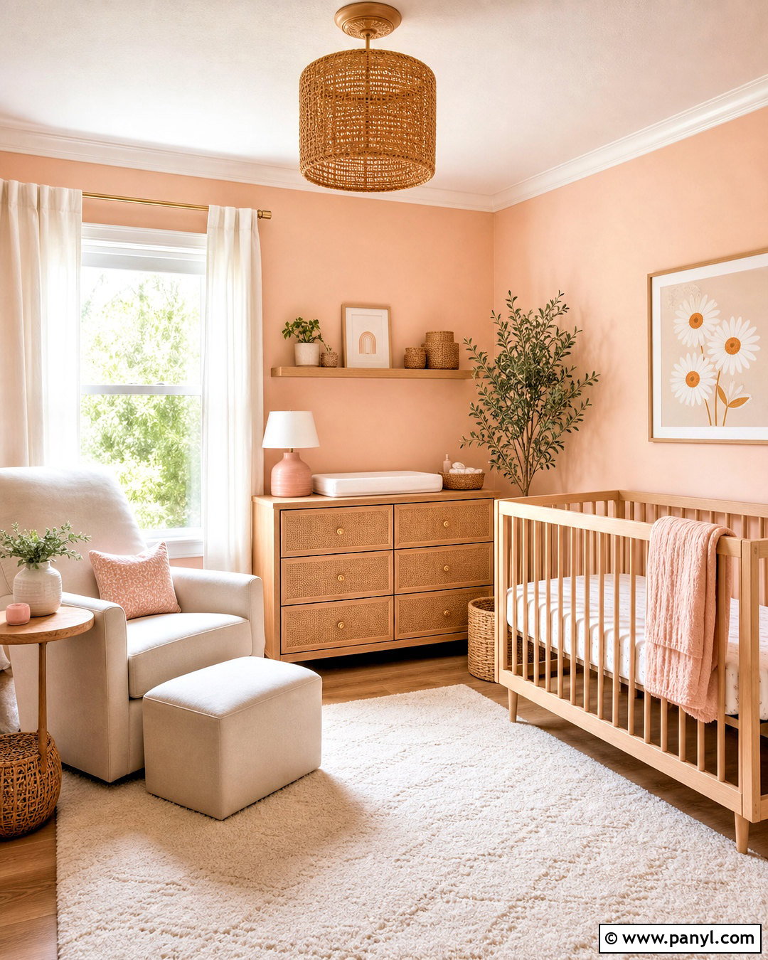 Peach Baby Girl Bedroom Paint - 20 baby girl bedroom paint ideas