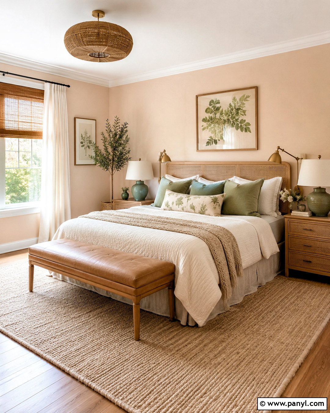 Peach Bedroom Walls - 35 Wall Paint Bedroom Ideas