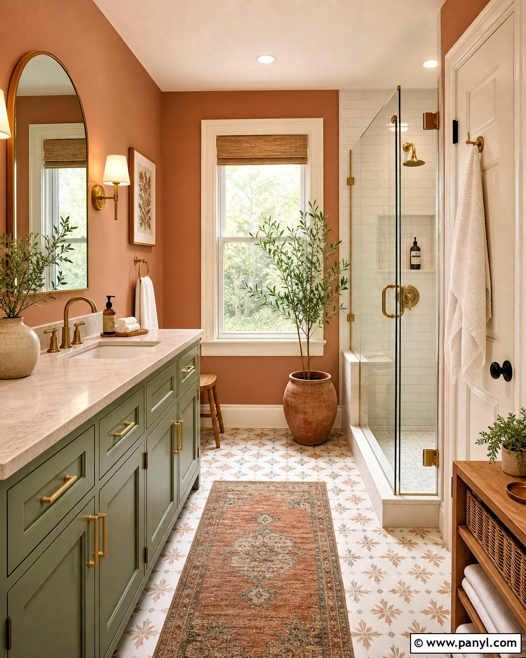 Peach Beige And Dusty Green Paint Color Palette - 20 interior paint color palette ideas